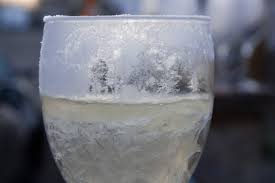 Frozen Glass of Water